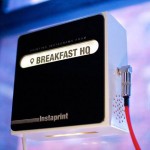 Instaprint mit Geotag "Breakfast HQ"